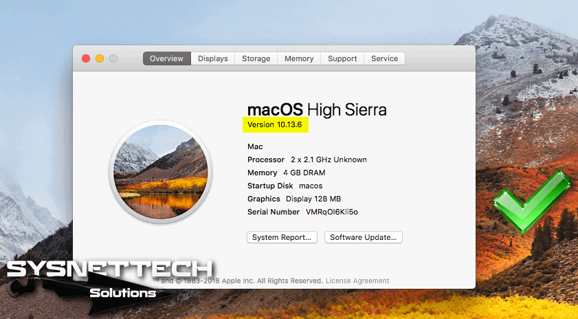 what version comes after high sierra for mac